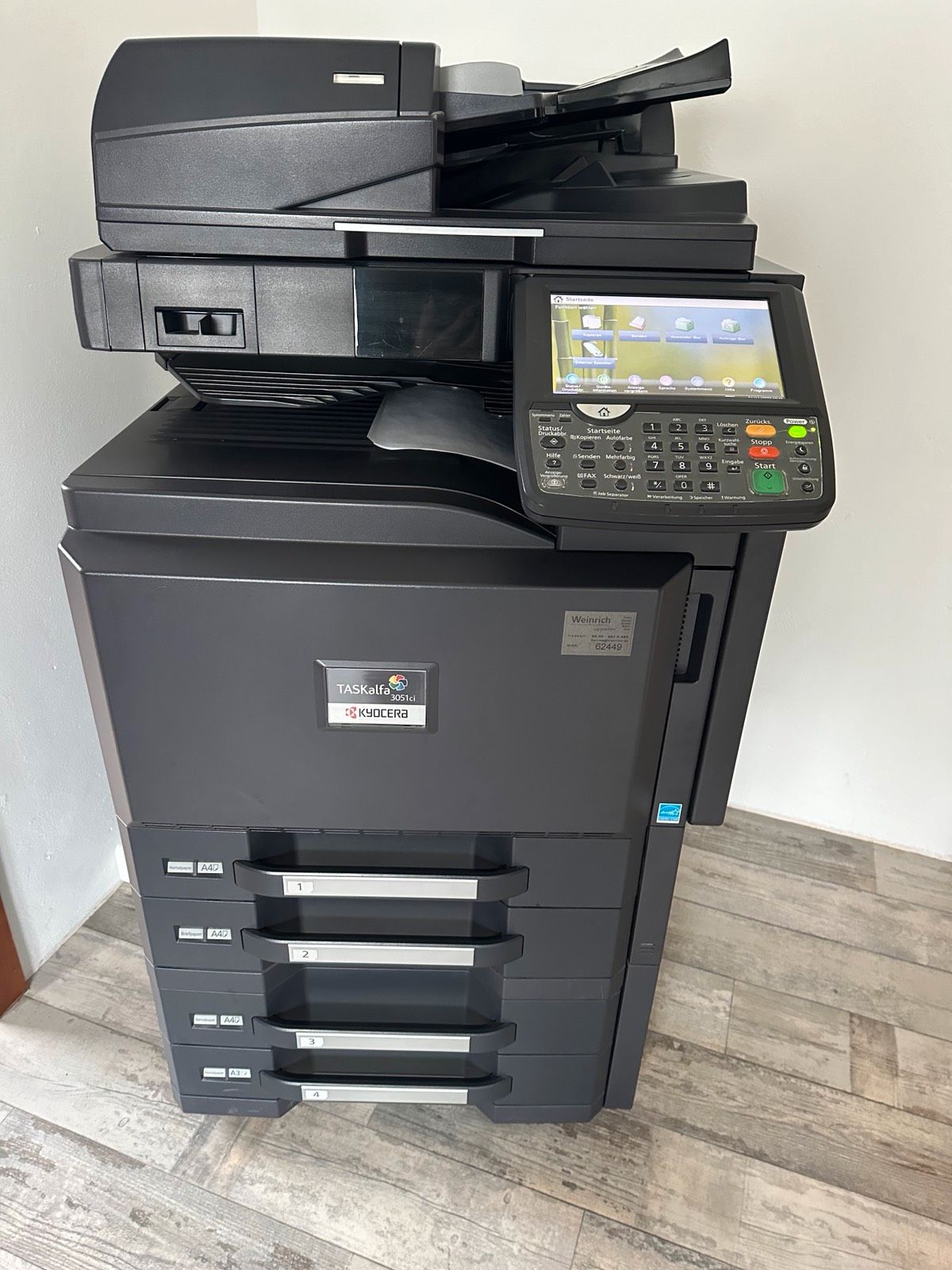 Multifunctional Reconditionat laser color Kyocera TASKalfa 3051Ci